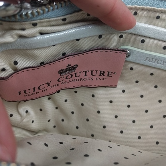 Juicy‎ Couture  Metallic Quilted  Bow Clutch - Picture 6 of 8